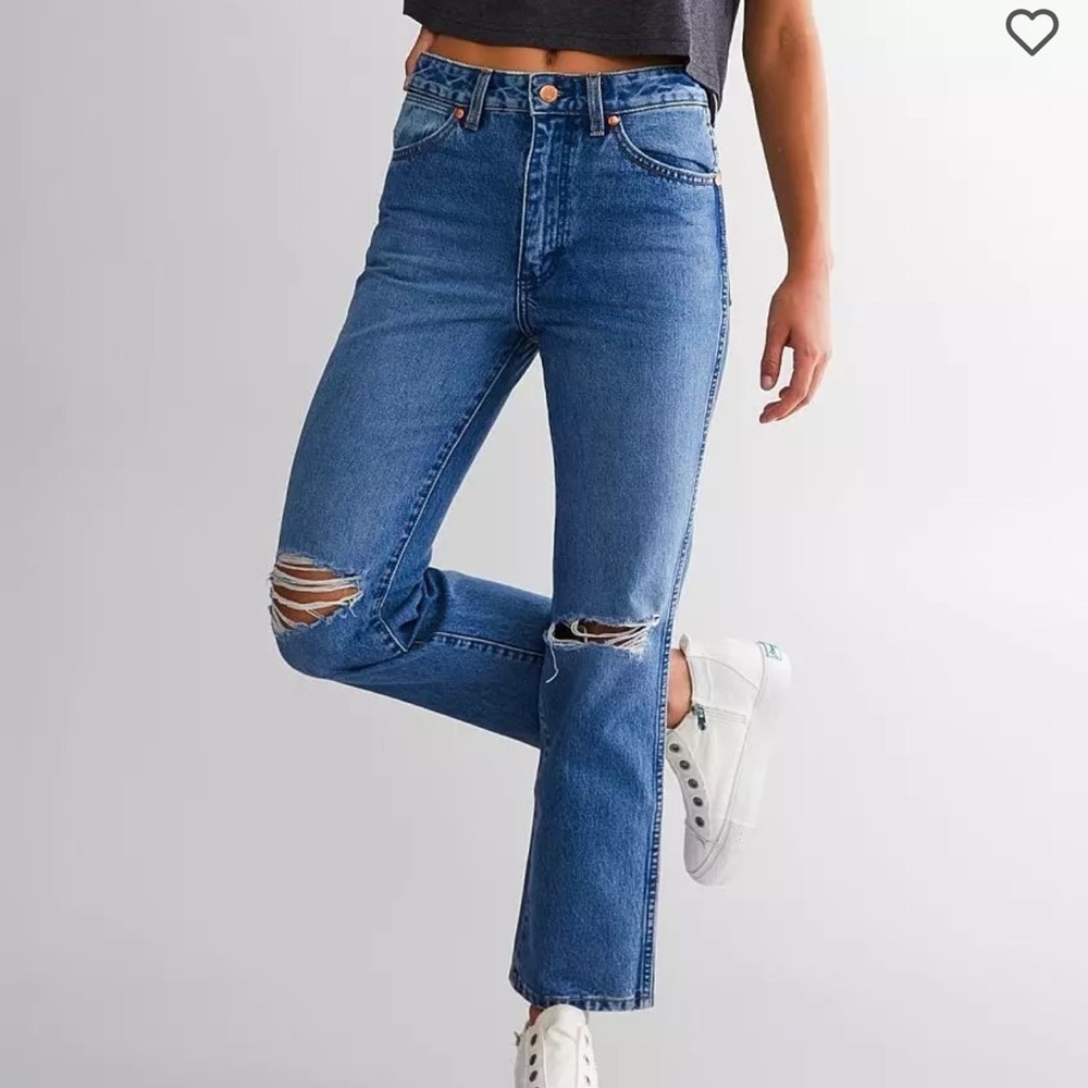 Wrangler Blue Straight Leg Jeans